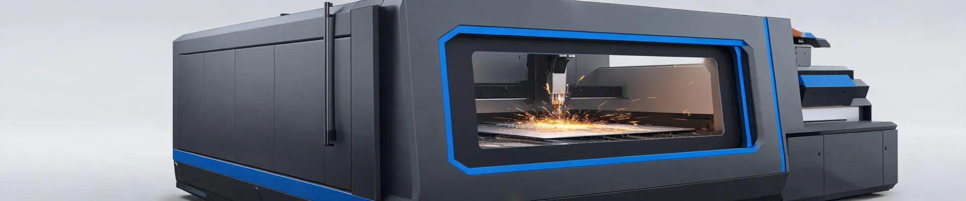 Industrial laser cutting machine article header