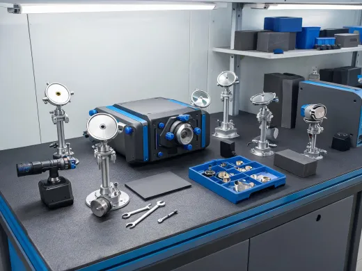 CO2 laser optics station for industrial service review